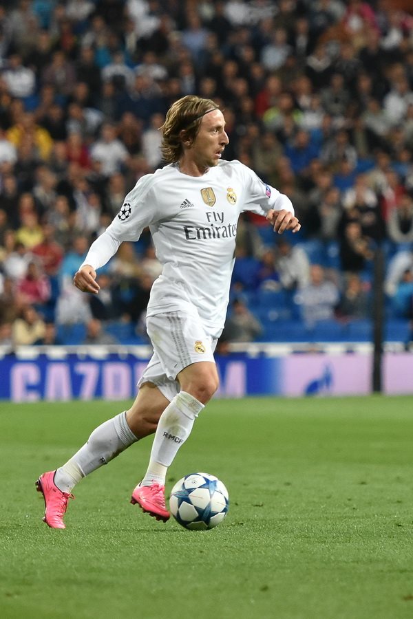 Luka Modric, fonte By Football.ua, CC BY-SA 3.0, https://commons.wikimedia.org/w/index.php?curid=43338203