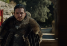 Jon Snow (Kit Harington), Game of Thrones, fonte screenshot youtube