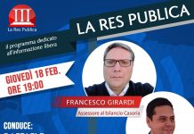 Giovedì 18 febbraio 'La Res Publica' ospita due importanti politici del Comune di Casoria