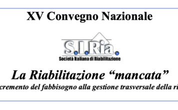 Sanità, a Villaricca il XV convegno nazionale della società italiana di riabilitazione